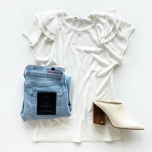 Current Air Ruffle Top